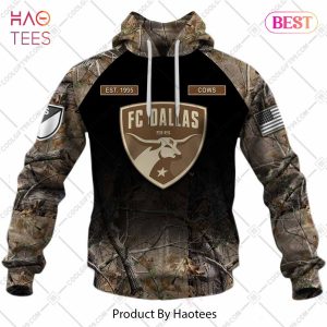 Personalized MLS FC Dallas Camouflage Hoodie, T-Shirt, Zip Hoodie, Sweatshirt