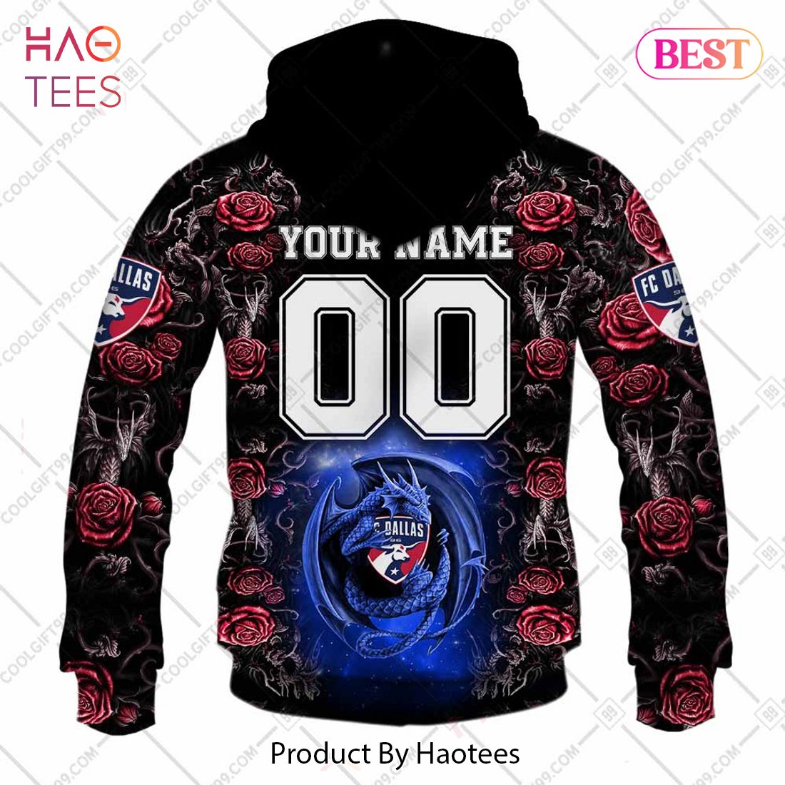 Personalized MLS FC Dallas Roses Dragon Couple Hoodie, T-Shirt, Zip Hoodie, Sweatshirt Personalized MLS FC Dallas Roses Dragon Couple Hoodie, T-Shirt, Zip Hoodie, Sweatshirt
