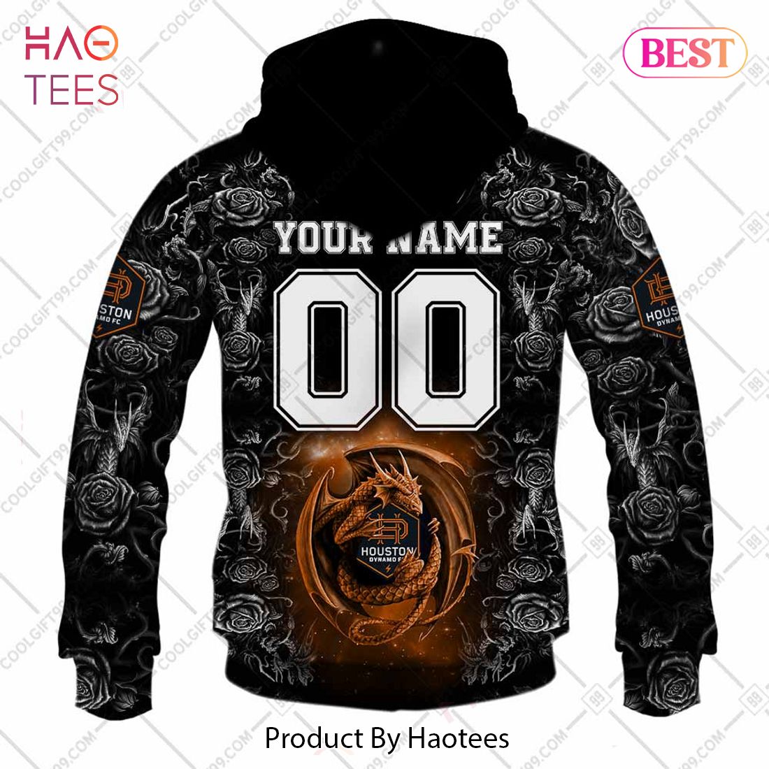 Personalized MLS Houston Dynamo FC Roses Dragon Couple Hoodie, T-Shirt, Zip Hoodie, Sweatshirt Personalized MLS Houston Dynamo FC Roses Dragon Couple Hoodie, T-Shirt, Zip Hoodie, Sweatshirt