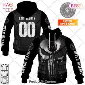 Personalized MLS Inter Miami CF Punisher Design Hoodie, T-Shirt, Zip Hoodie, Sweatshirt