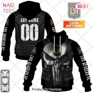 Personalized MLS Los Angeles FC Punisher Design Hoodie, T-Shirt, Zip Hoodie, Sweatshirt