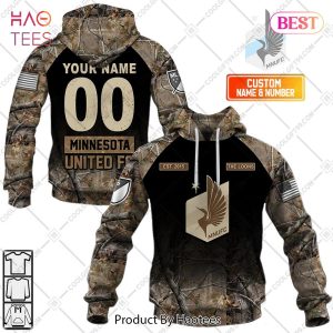 Personalized MLS Minnesota United FC Camouflage Hoodie, T-Shirt, Zip Hoodie, Sweatshirt