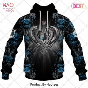 Personalized MLS Minnesota United FC Roses Dragon Couple Hoodie, T-Shirt, Zip Hoodie, Sweatshirt