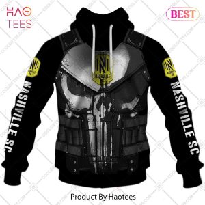 Personalized MLS Nashville SC Punisher Design Hoodie, T-Shirt, Zip Hoodie, Sweatshirt