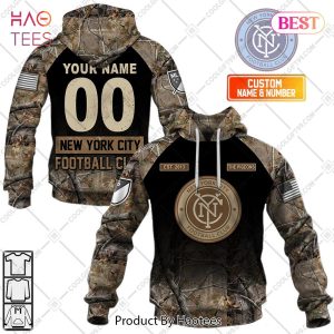 Personalized MLS New York City FC Camouflage Hoodie, T-Shirt, Zip Hoodie, Sweatshirt