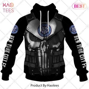 Personalized MLS New York City FC Punisher Design Hoodie, T-Shirt, Zip Hoodie, Sweatshirt