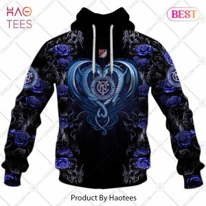 Personalized MLS New York City FC Roses Dragon Couple Hoodie, T-Shirt, Zip Hoodie, Sweatshirt