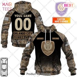 Personalized MLS Orlando City SC Camouflage Hoodie, T-Shirt, Zip Hoodie, Sweatshirt