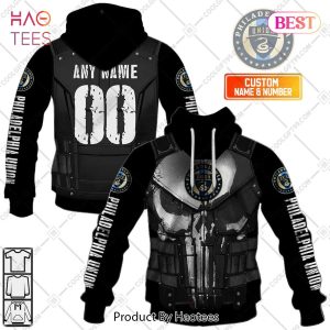 Personalized MLS Philadelphia Union Punisher Design Hoodie, T-Shirt, Zip Hoodie, Sweatshirt