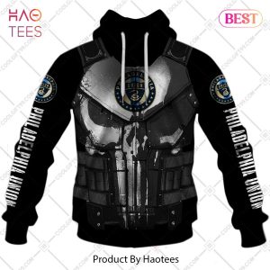 Personalized MLS Philadelphia Union Punisher Design Hoodie, T-Shirt, Zip Hoodie, Sweatshirt