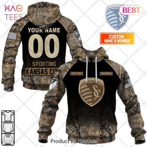 Personalized MLS Sporting Kansas City Camouflage Hoodie, T-Shirt, Zip Hoodie, Sweatshirt