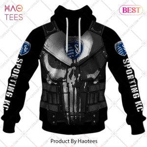 Personalized MLS Sporting Kansas City Punisher Design Hoodie, T-Shirt, Zip Hoodie, Sweatshirt