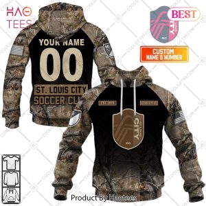 Personalized MLS St. Louis City SC Camouflage Hoodie, T-Shirt, Zip Hoodie, Sweatshirt