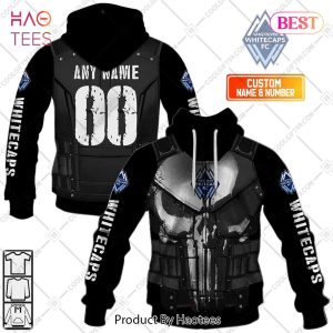Personalized MLS Vancouver Whitecaps Punisher Design Hoodie, T-Shirt, Zip Hoodie, Sweatshirt