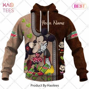 Personalized Mountain Dew Mickey And Minnie Design Hoodie, T-Shirt, Zip Hoodie, Sweatshirt