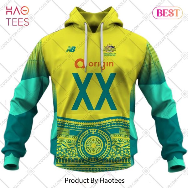 Personalized Netball AU Diamonds World Cup 2023 Yellow Jersey Style Hoodie, T-Shirt, Zip Hoodie, Sweatshirt