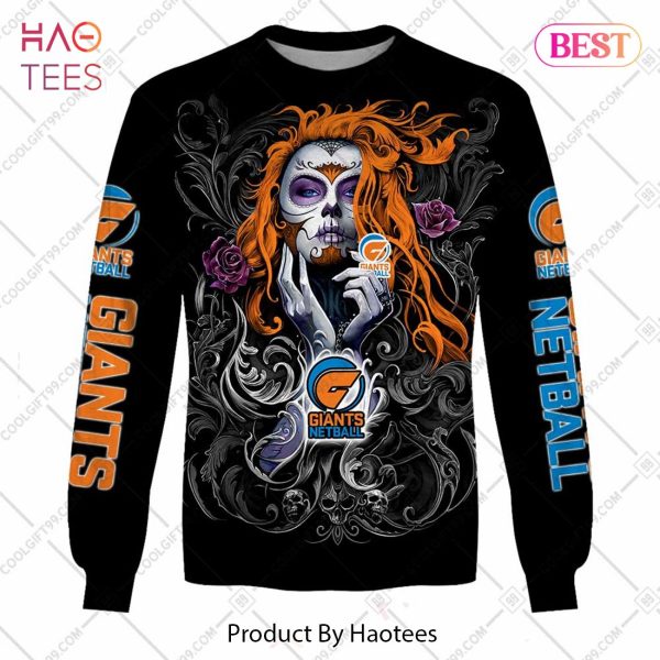 Personalized Netball AU Giants Tattoo Girl Design Hoodie, T-Shirt, Zip Hoodie, Sweatshirt