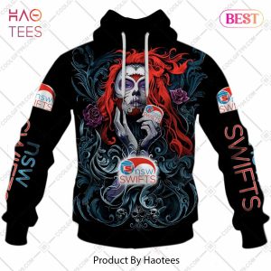Personalized Netball AU New South Wales Swifts Tattoo Girl Design Hoodie, T-Shirt, Zip Hoodie, Sweatshirt