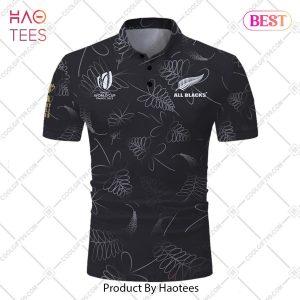 Personalized New Zealand Rugby All Blacks Polo Shirt