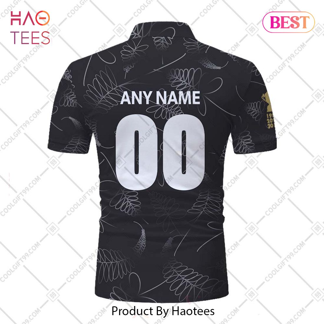Personalized New Zealand Rugby All Blacks Polo Shirt Personalized New Zealand Rugby All Blacks Polo Shirt