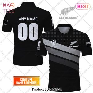 Personalized New Zealand Rugby All Blacks V02 Polo Shirt