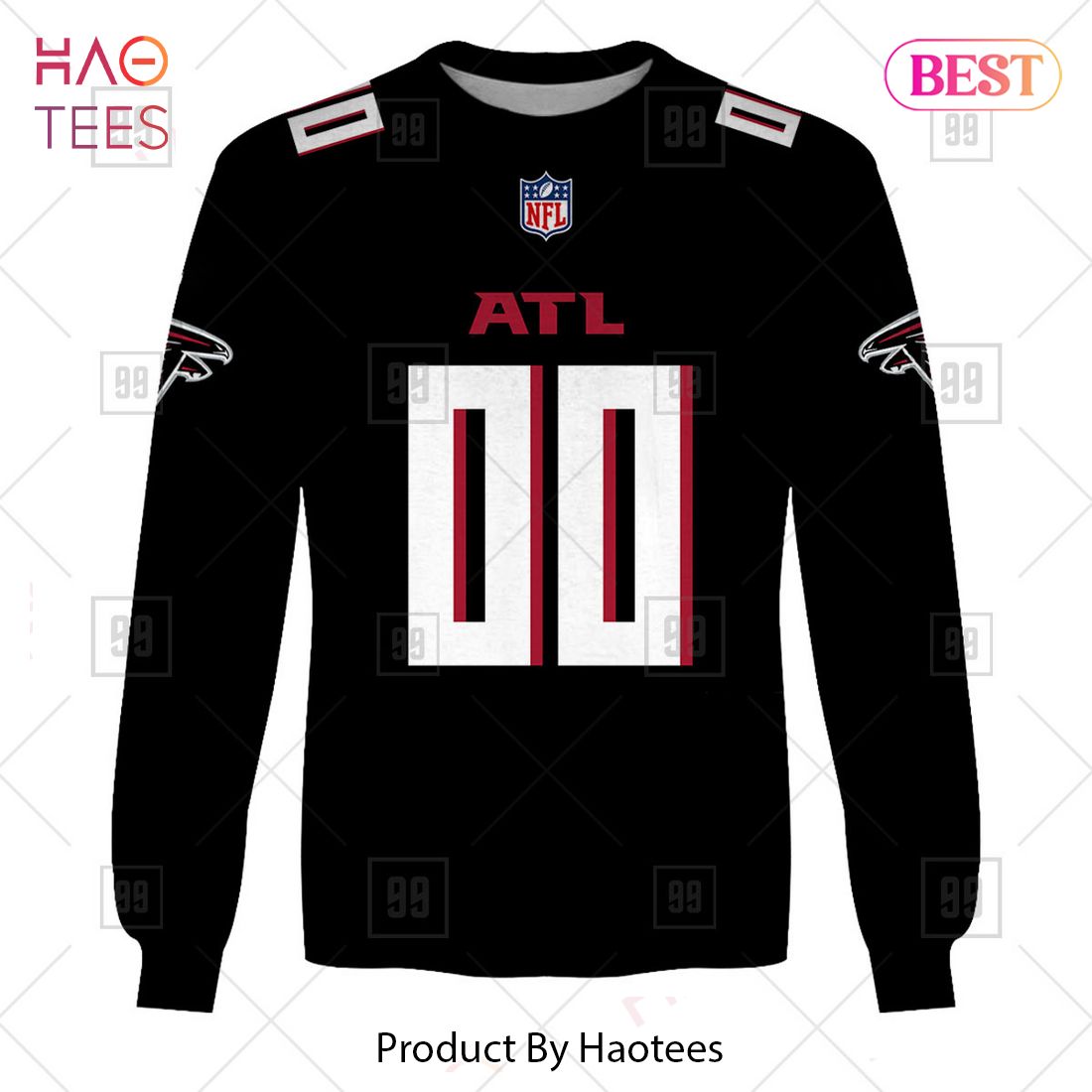 Personalized NFL Atlanta Falcons Home Jersey Style Hoodie, T-Shirt, Zip Hoodie, Sweatshirt Personalized NFL Atlanta Falcons Home Jersey Style Hoodie, T-Shirt, Zip Hoodie, Sweatshirt