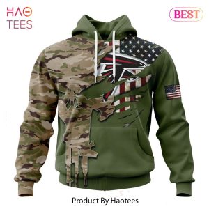 Personalized NFL Atlanta Falcons Special Camo Design For Veterans Day Hoodie, T-Shirt, Zip Hoodie, Sweatshirt