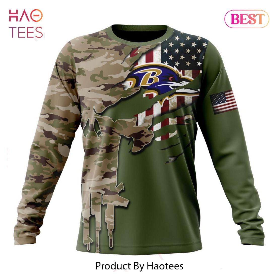 Ravens veterans day store hoodie