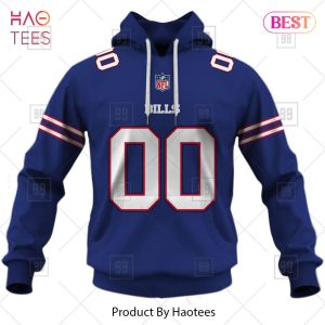 Personalized NFL Buffalo Bills Home Jersey Style Hoodie, T-Shirt, Zip Hoodie, Sweatshirt
