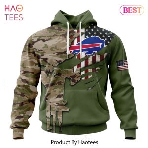 Personalized NFL Buffalo Bills Special Camo Design For Veterans Day Hoodie, T-Shirt, Zip Hoodie, Sweatshirt