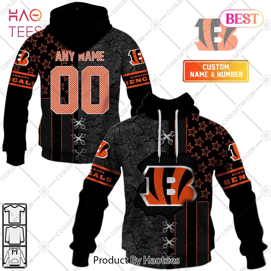Personalized NFL Cincinnati Bengals flag special design Hoodie, T-Shirt, Zip Hoodie, Sweatshirt