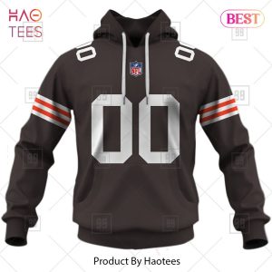 Personalized NFL Cleveland Browns Home Jersey Style Hoodie, T-Shirt, Zip Hoodie, Sweatshirt