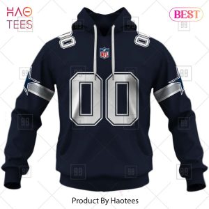 Personalized NFL Dallas Cowboys Home Jersey Style Hoodie, T-Shirt, Zip Hoodie, Sweatshirt