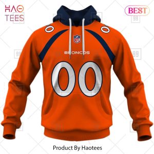 Personalized NFL Denver Broncos Home Jersey Style Hoodie, T-Shirt, Zip Hoodie, Sweatshirt