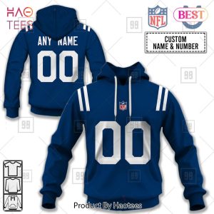 Personalized NFL Indianapolis Colts Home Jersey Style Hoodie, T-Shirt, Zip Hoodie, Sweatshirt
