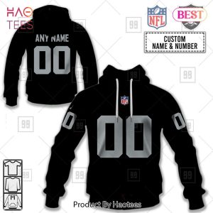 Personalized NFL Las Vegas Raiders Home Jersey Style Hoodie, T-Shirt, Zip Hoodie, Sweatshirt