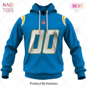 Personalized NFL Los Angeles Chargers Home Jersey Style Hoodie, T-Shirt, Zip Hoodie, Sweatshirt
