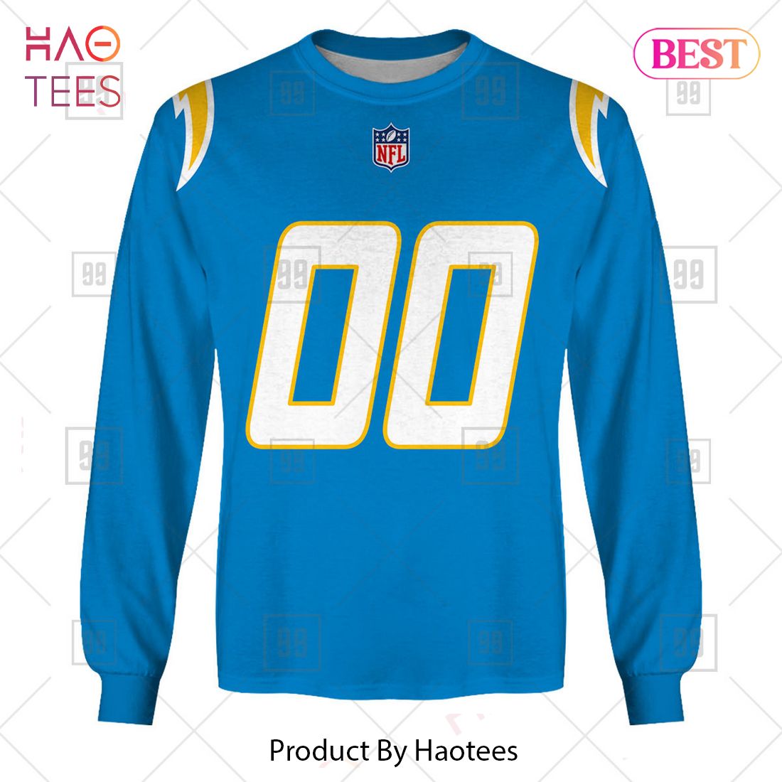 Personalized NFL Los Angeles Chargers Home Jersey Style Hoodie, T-Shirt, Zip Hoodie, Sweatshirt Personalized NFL Los Angeles Chargers Home Jersey Style Hoodie, T-Shirt, Zip Hoodie, Sweatshirt