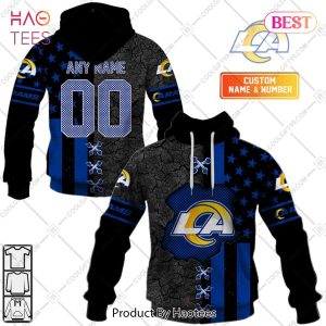 Personalized NFL Los Angeles Rams flag special design Hoodie, T-Shirt, Zip Hoodie, Sweatshirt