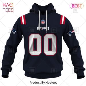 Personalized NFL New England Patriots Home Jersey Style Hoodie, T-Shirt, Zip Hoodie, Sweatshirt