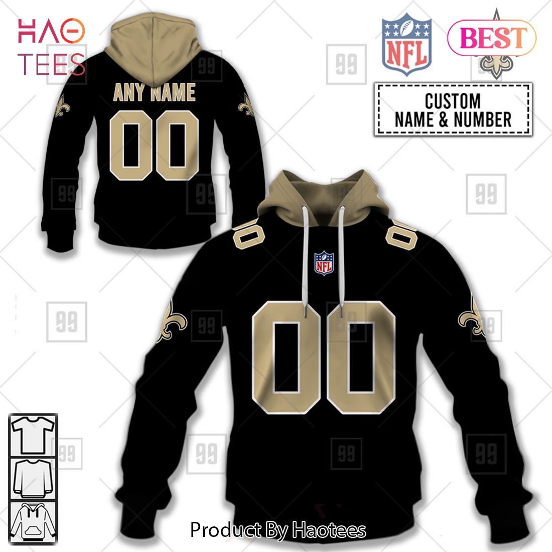 Personalized NFL New Orleans Saints Home Jersey Style Hoodie, T-Shirt, Zip Hoodie, Sweatshirt Personalized NFL New Orleans Saints Home Jersey Style Hoodie, T-Shirt, Zip Hoodie, Sweatshirt