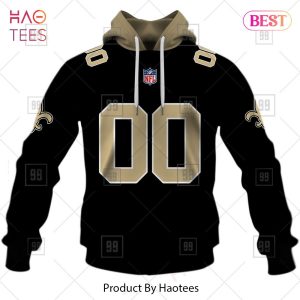 Personalized NFL New Orleans Saints Home Jersey Style Hoodie, T-Shirt, Zip Hoodie, Sweatshirt