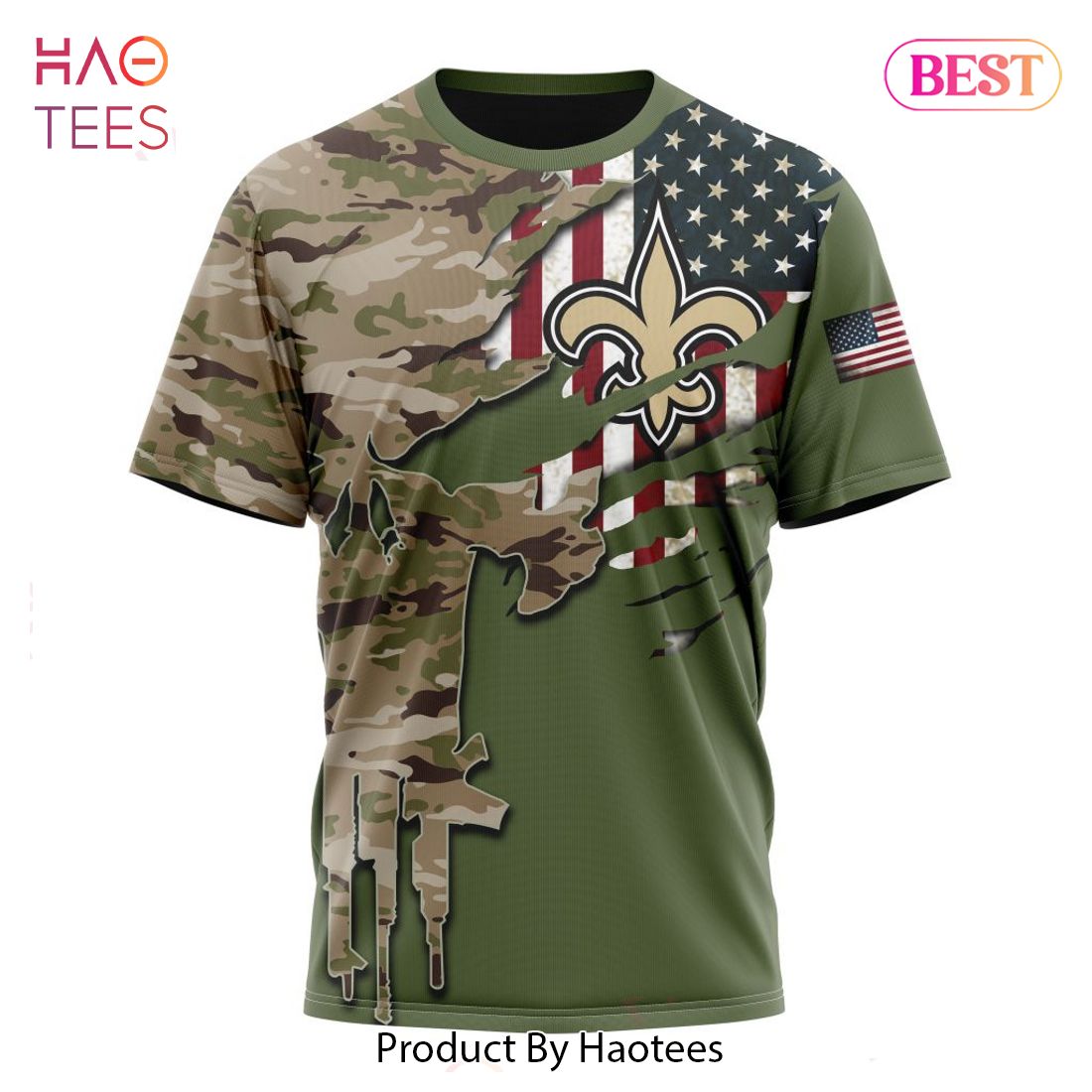 Personalized NFL New Orleans Saints Special Camo Design For Veterans Day Personalized NFL New Orleans Saints Special Camo Design For Veterans Day