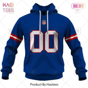 Personalized NFL New York Giants Home Jersey Style Hoodie, T-Shirt, Zip Hoodie, Sweatshirt