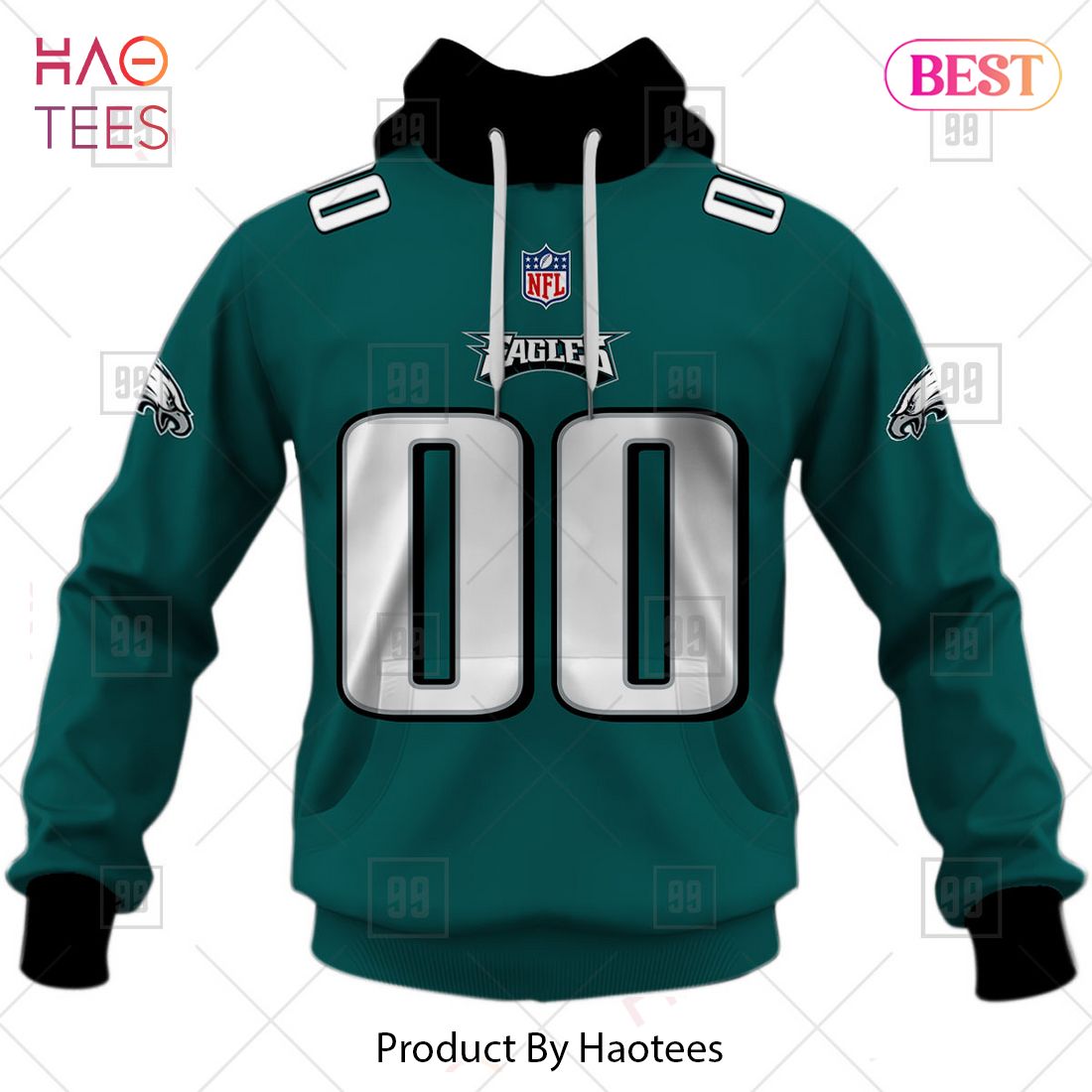 Personalized NFL Philadelphia Eagles Home Jersey Style Hoodie, T-Shirt, Zip Hoodie, Sweatshirt Personalized NFL Philadelphia Eagles Home Jersey Style Hoodie, T-Shirt, Zip Hoodie, Sweatshirt