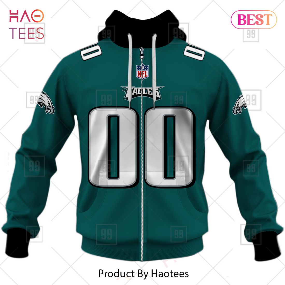 Personalized NFL Philadelphia Eagles Home Jersey Style Hoodie, T-Shirt, Zip Hoodie, Sweatshirt Personalized NFL Philadelphia Eagles Home Jersey Style Hoodie, T-Shirt, Zip Hoodie, Sweatshirt