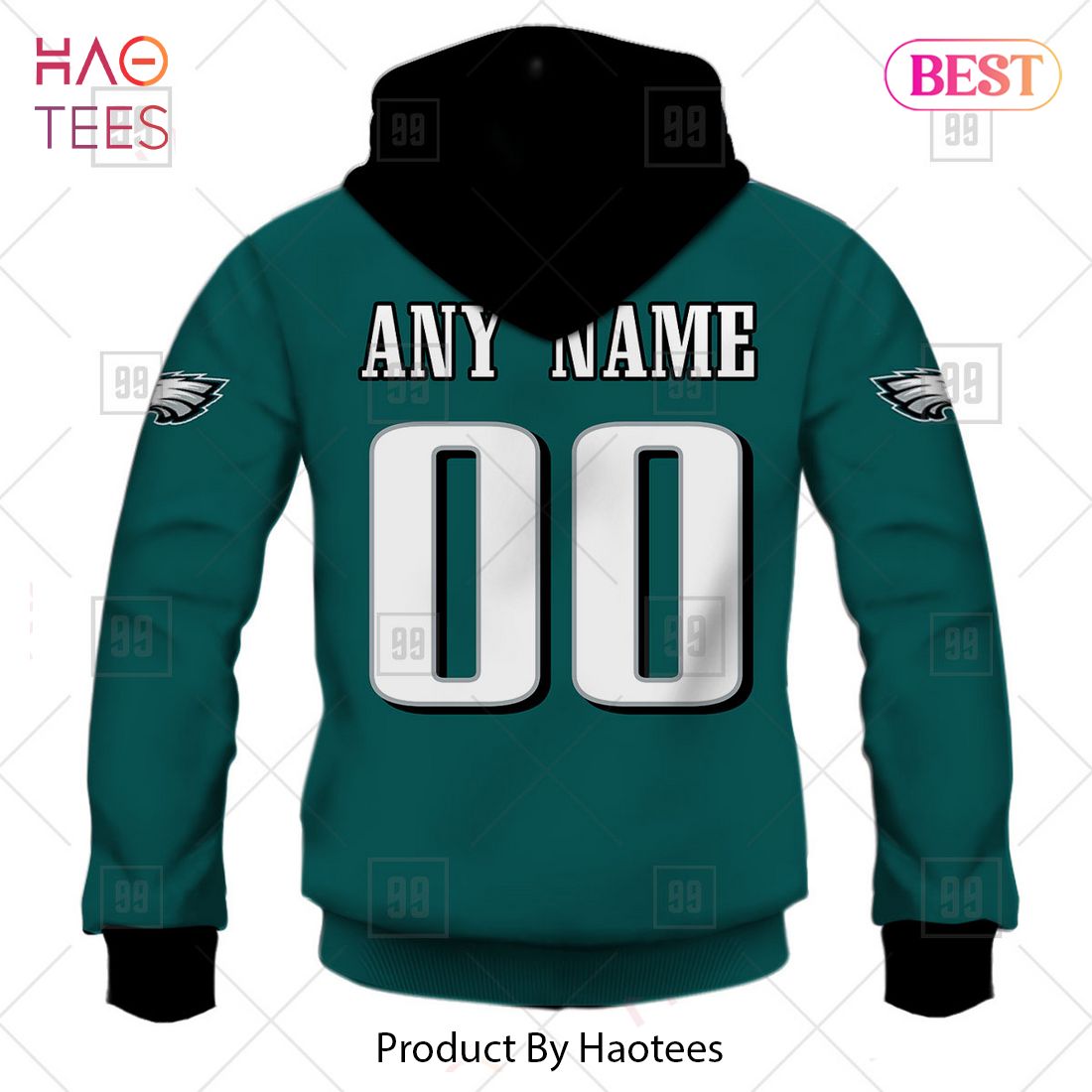 Personalized NFL Philadelphia Eagles Home Jersey Style Hoodie, T-Shirt, Zip Hoodie, Sweatshirt Personalized NFL Philadelphia Eagles Home Jersey Style Hoodie, T-Shirt, Zip Hoodie, Sweatshirt