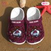 Personalized NHL Carolina Hurricanes Broken Wall Crocs