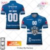 Personalized NL Hockey EV Zug Home jersey Style Polo Shirt