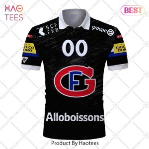 Personalized NL Hockey Fribourg Gotteron Home jersey Style Polo Shirt